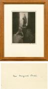 A Christmas card photogravure by Doris Ulmann