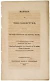 An 1810 petition requesting the exploration of the West by Daniel Boone