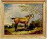 An oil on canvas equestrian portrait by John Francis Sartorius