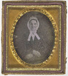 A sixth plate daguerreotype of an older woman