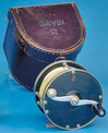 An Edward vom Hofe No. 4234-0 fly fishing reel with case