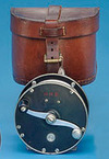 An Edward vom Hofe No. 4236-0 fly fishing reel with case