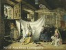 A late 19th century oil on canvas festive scene painting Mardi Gras-Children Dressing for the Carnival by Charles J. Bridgman