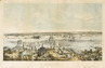 William Strickland aquatint, Lancaster and Schuylkill Bridge