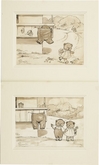 Grace G. Drayton drawings, The Baby Bears and Their Wishing Rings, book illustrations