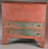 2008 image: A painted mule chest, probably New England, early 19th century