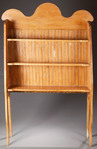 Paint-decorated crock shelves or stand, Midwestern, mid 19th century