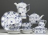 A Royal Copenhagen seventeen piece Blue Onion dessert service