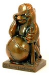 A St. Louis Cardinals baseball team mascot coin bank by Banthrico