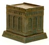A First Federal Savings & Loan of Detroit building form lead coin bank by Banthrico