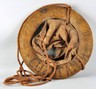 An RMS Lusitania breeches buoy life ring