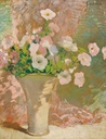Laura Coombs Hills (American, 1859 to 1952), a pastel on paper/board, titled <b><i>Rosy Morns</i></b>