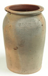 Stoneware crock impressed