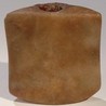 A rectangular ferruginous quartz bannerstone