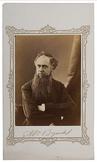 Albumen photograph of daguerreotypist Abraham Bogardus