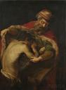 After Pompeo Girolamo Batoni oil painting. The Return of the Prodigal Son