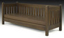 J.M. Young Arts & Crafts even-arm settle