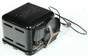 A 20th century Edison stock ticker tape machine in black metal case