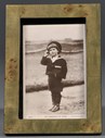 A real photo postcard of Tsarevich Alexei Nikolaevich wearing a sailor suit