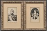 Pair of real photo postcards of Tsar Nicholas II and Empress Alexandra