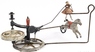 A Britains pulley operated mechanical acrobat on horse toy