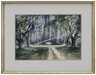 Virginia Fouche Bolton (Charleston, South Carolina, 1929 to 2004) a watercolor on paper painting, <b><i>Let Your Light So Shine</i></b>