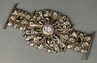Gorham gem and micromosaic set gold-washed sterling silver morse