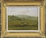 Charles D. Cahoon oil on canvas board painting titled Gay Head, Massachusetts, signed