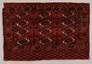 Tekke Chuval, West Turkestan, late 19th/early 20th century, the red field with three rows of four major guls