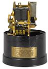 An Edison stock ticker tape machine