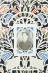 John Brown Walker paper cutout memorial for Jesse L. Angel