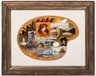 An exceptionally rare and important Cincinnati Art Club Tambola Panel, American, 1894. Oil on wood artist's palette. Each vignette signed; dated '94 on John Rettig's vignette