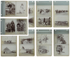 Album of 56 Irwin and Mankins Indian portraits with ink notation