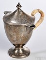 George III sterling silver argyle, London, 1787-88, Thomas Wallis II