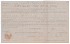 1831 Andrew Jackson land grant for land in Bibb County, Georgia