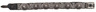 Navajo Silver Concha Belt, belt hand-wrought in a traditional style with six conchas and seven butterflies and a matching buckle