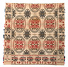 Ohio Jacquard Coverlets by D. Cosley, American (Ohio), mid-19th century, signed pair of four-color jacquard coverlets by Dennis Cosley, each in red, blue, green and white with rose medallions and fruit and flower basket borders.