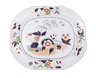 Ridgway ironstone platter, floral, circa 1835, with IMPERIAL STONE CHINA