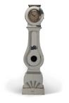 A Swedish tall case clock with dial marked Mora
