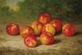 Bryant Chapin oil on canvas, Apples, signed