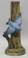 Weller Pottery, Woodcraft Bluebird Lamp Base