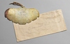 A pair of Lakota German Silver Pendants owned by Chiefs Red Cloud and Spotted Tail