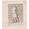 Giovanni Giacomo de Rossi, after Adamo Scultori, Servus Eo Laetior Quo Patientior (Allegory of Servitude), engraving