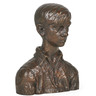 Slum Kid, a bronze sculpture by Maurice Glickman
