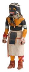 A Hopi Carved and Painted Wolf or Fox Kachina
