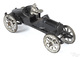 An A. C. Williams cast iron toy race car with driver