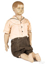 A Martha Chase cloth boy doll