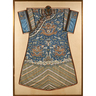 FRAMED CHINESE KESI ROBE, with five-claw dragon, China, 19th century
