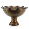 DIRK VAN ERP, large flaring shell casing vase with ruffled rim
