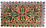 Penny table rug, 19th/early 20th century